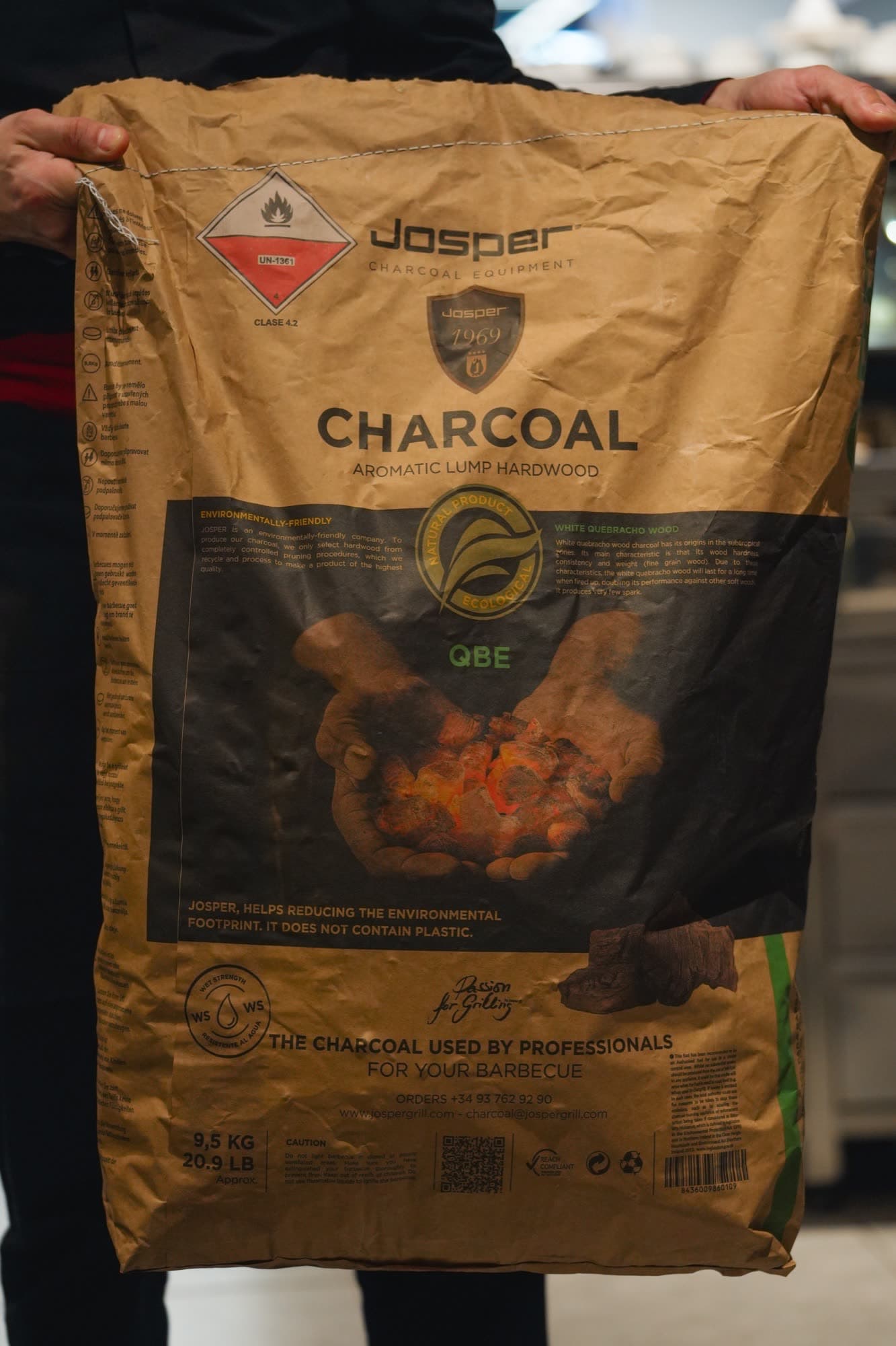 Josper premium charcoal bag